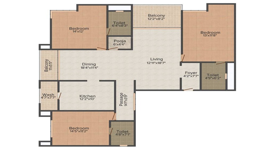 Arasur Aashirwad Floor Plan