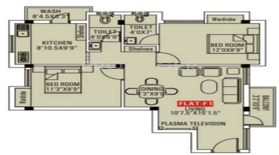 AHFL Nachiya Enclave Floor Plan