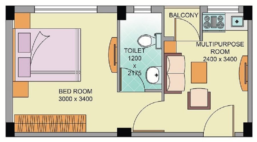 BGA Amrita Abashan II Floor Plan