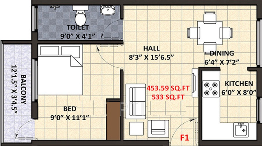 Annai Adarsha Floor Plan