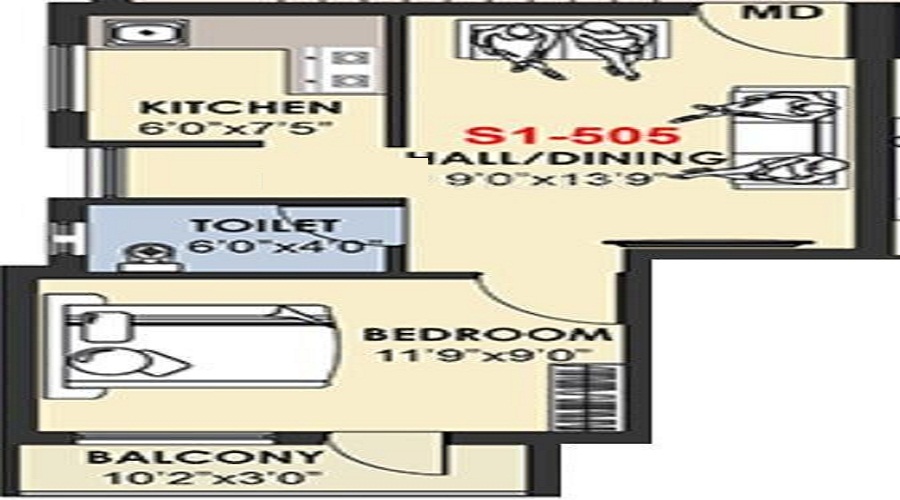SVVD Thistle Floor Plan