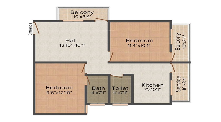 Aditi Mercury Floor Plan