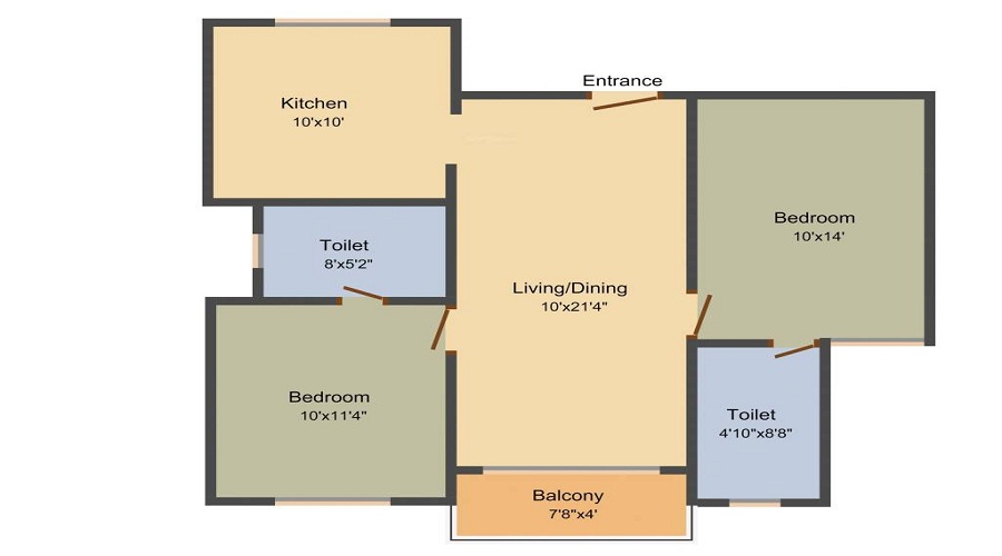 SB Crystal Floor Plan