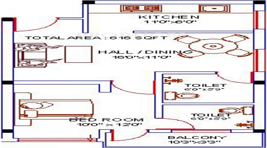 Sree Krishna Floor Plan