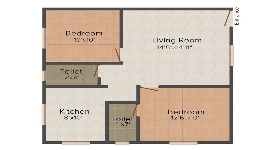 Aliyah Prince Court Floor Plan
