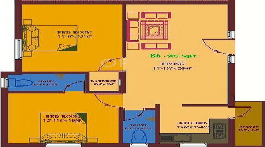 UA Arunachalam Floor Plan