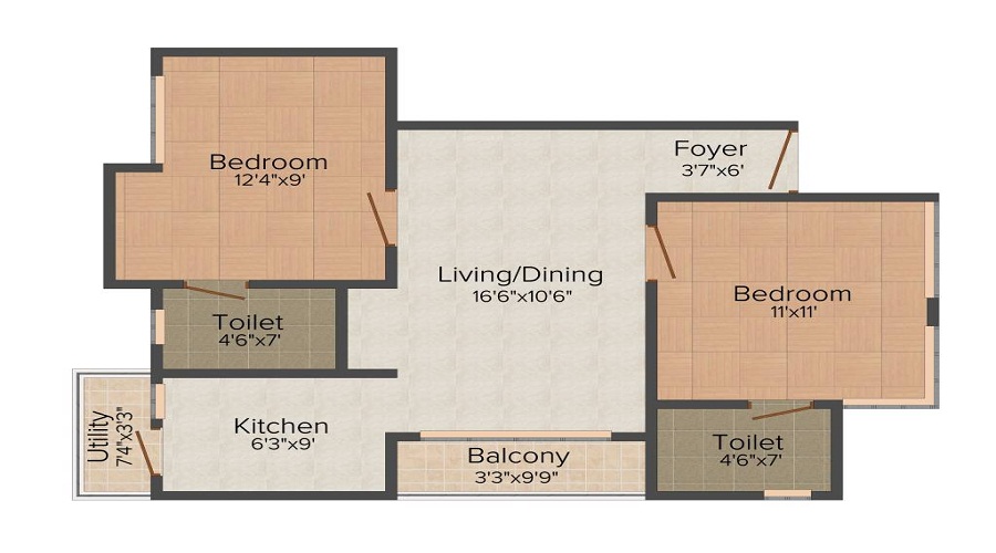 VJ Neelam Floor Plan
