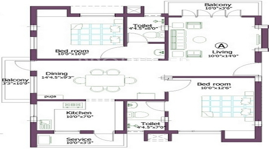 Firm Rupa Floor Plan