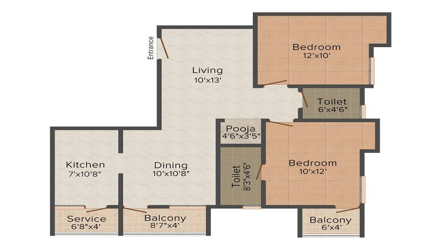 Landmark Amber Floor Plan