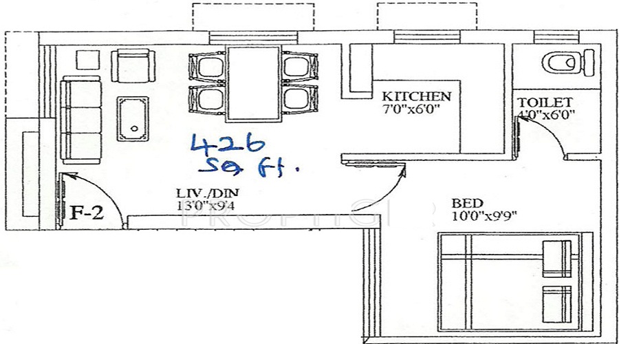 Madhav AVM Avenue 2nd Street Floor Plan