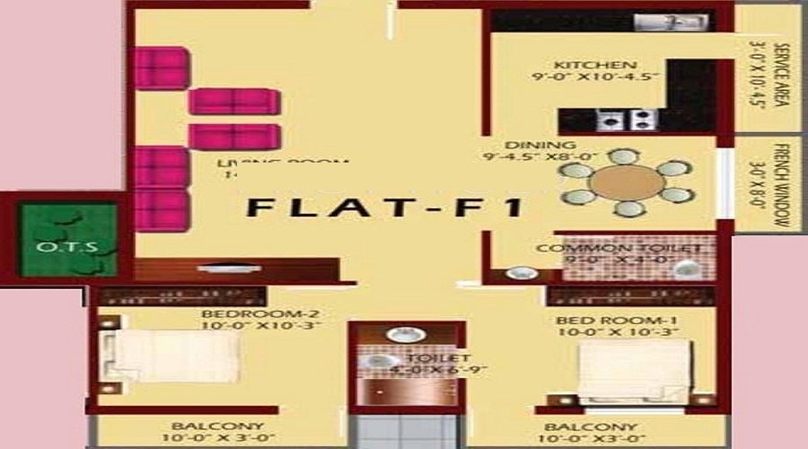 Guna Shirish Villa Floor Plan