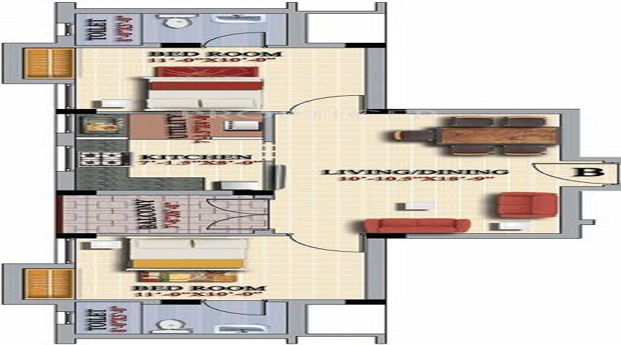 Casagrand Tulipso Floor Plan