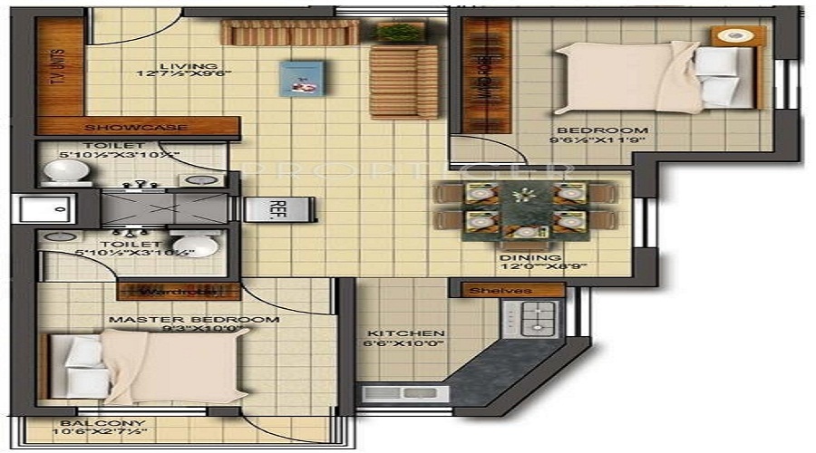 Athreya Sahishnu Floor Plan