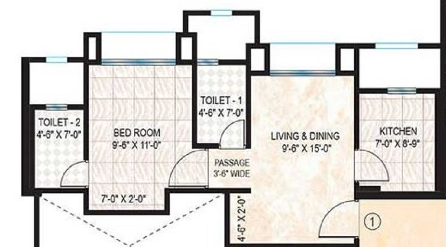 Hiranandani Castalia Floor Plan