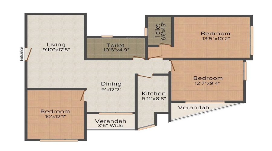 Rajwada Altitude Floor Plan
