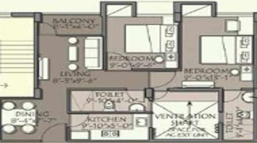Merlin Vasundharaa Floor Plan