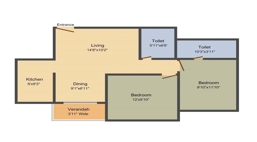 Rajwada Royal Gardens Floor Plan