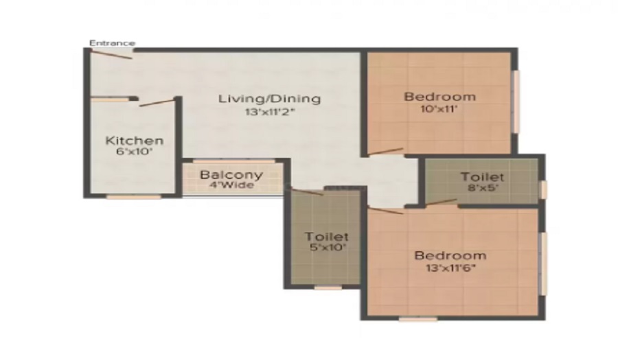 Siddha Xanadu Condominium Floor Plan