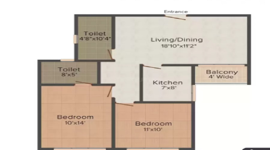 Siddha Xanadu Condominium Floor Plan