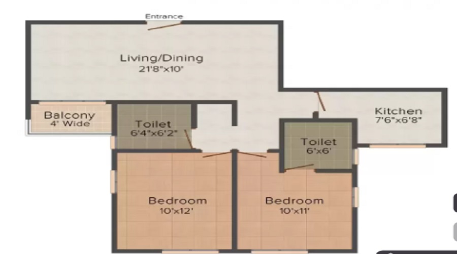 Siddha Xanadu Condominium Floor Plan