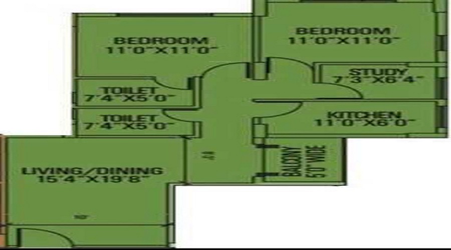 Siddha Pine Woods Floor Plan