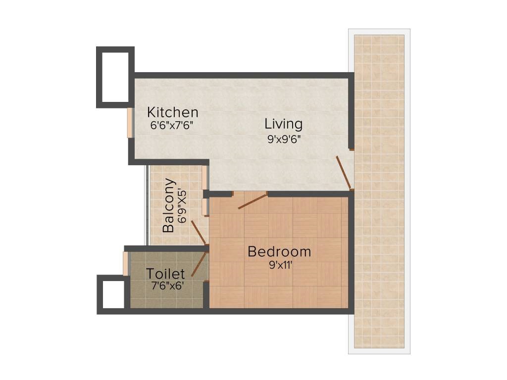 NCR Monarch Floor Plan