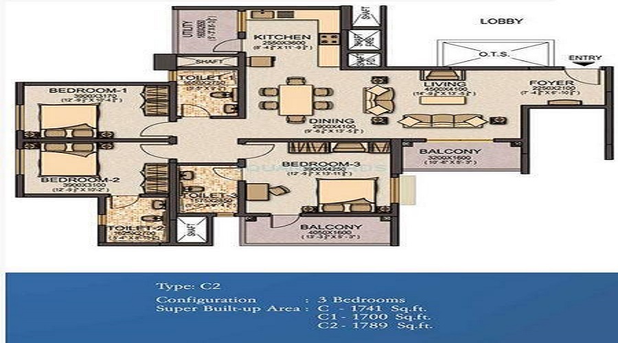 Sobha Elite Floor Plan