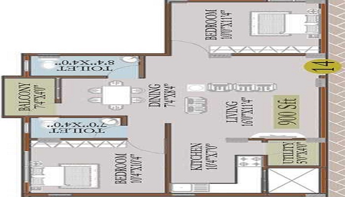 Radiant Celesta Floor Plan