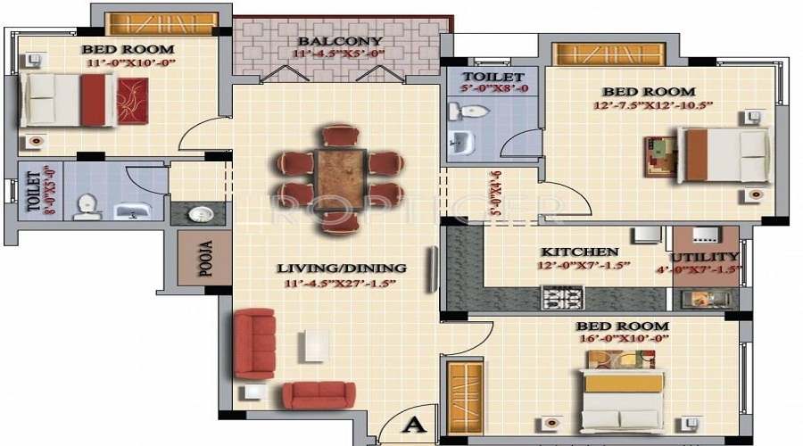 BBCL Sand Shore Floor Plan