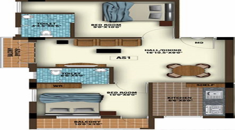 Confident Ruby Floor Plan