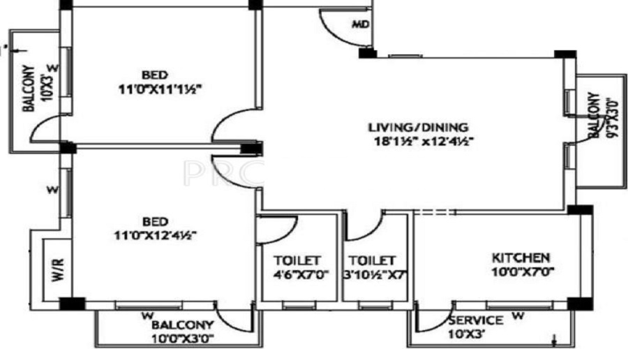 Vista Golden Nestle Floor Plan