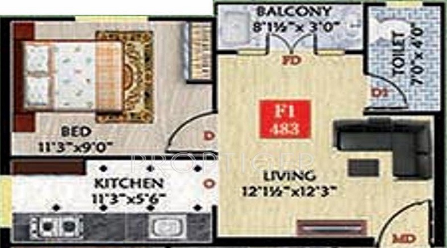 Bhaveshwar Sairam Floor Plan
