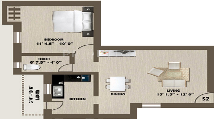 PVK Akshaya Floor Plan