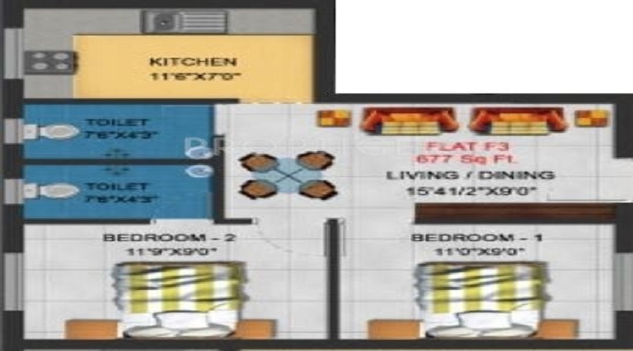 Four Oxford Square Floor Plan