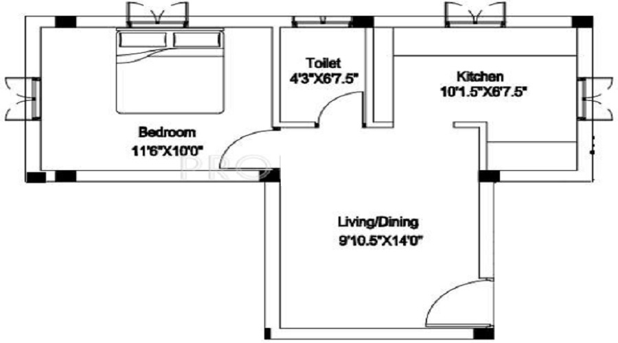 Pappas Amirtha Enclave Floor Plan