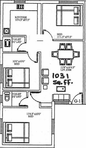 Malar Lime Tree Floor Plan