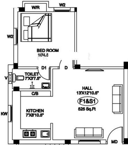 Ganesh Sri Sudharsan Floor Plan