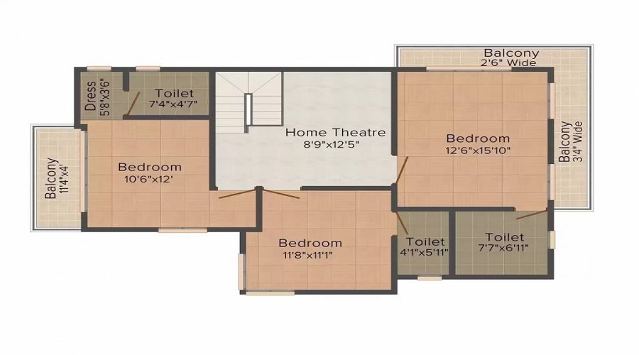 Aarone Oasis Floor Plan