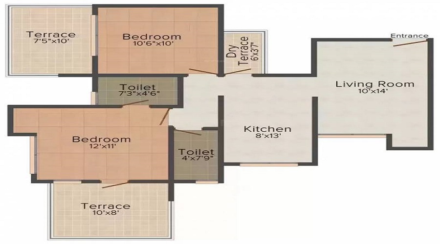 Surya Pratap Sule Empire Floor Plan