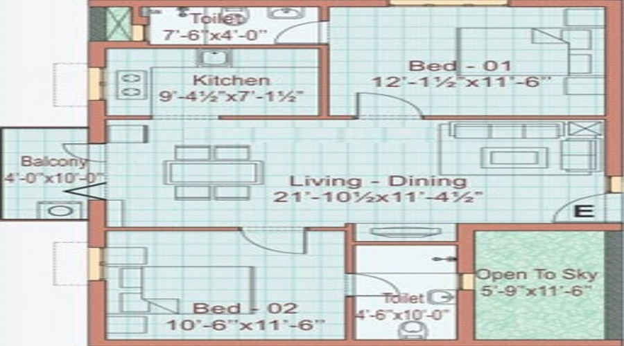 Rajarathnam RC Riviera Floor Plan