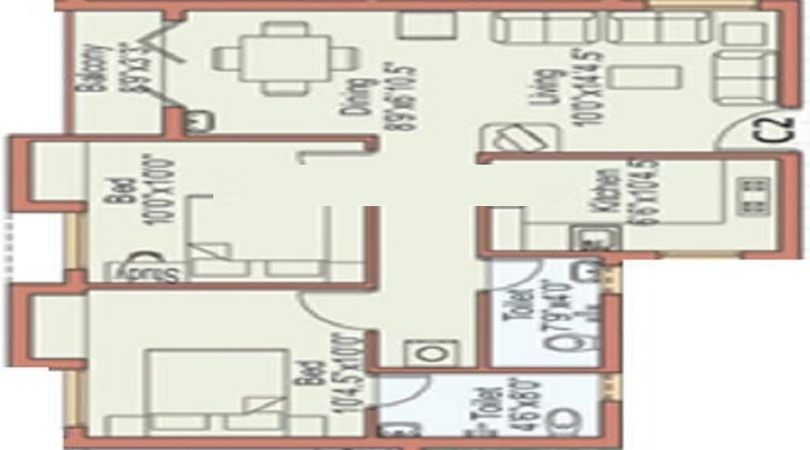 Rajarathnam Laurels Floor Plan