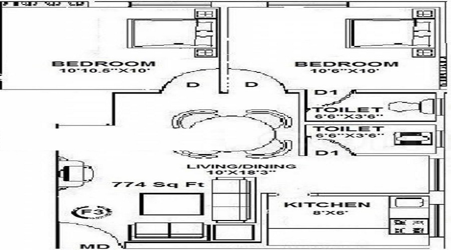 Gemini Enclave Floor Plan