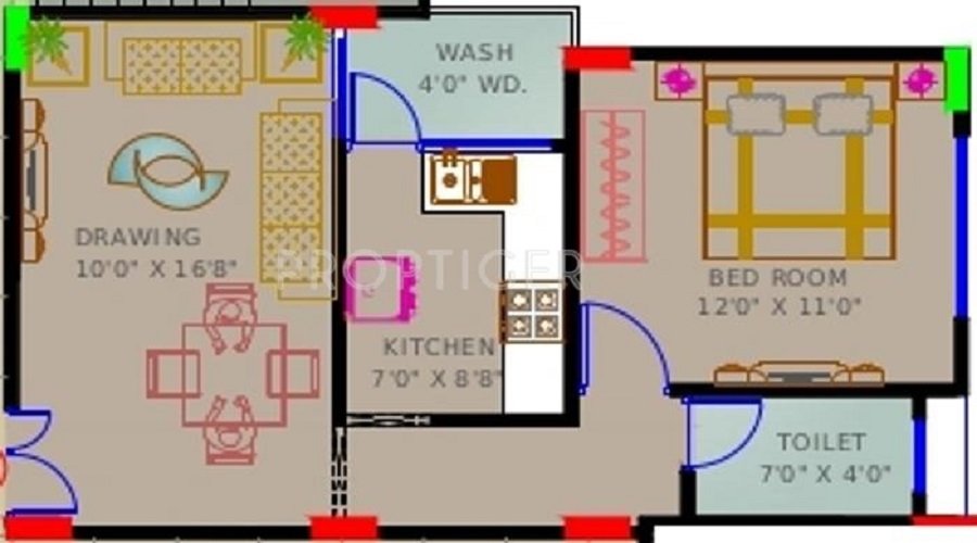 Surya Green Valley Floor Plan
