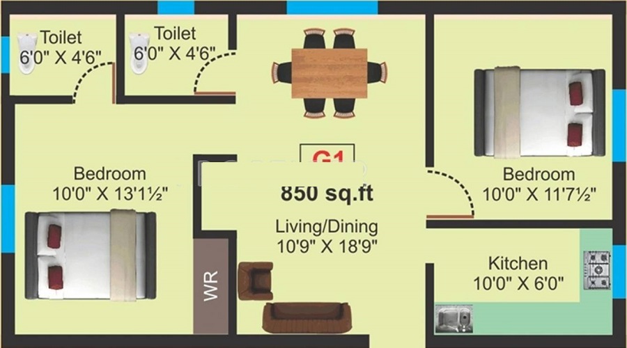AP Anumithra Floor Plan