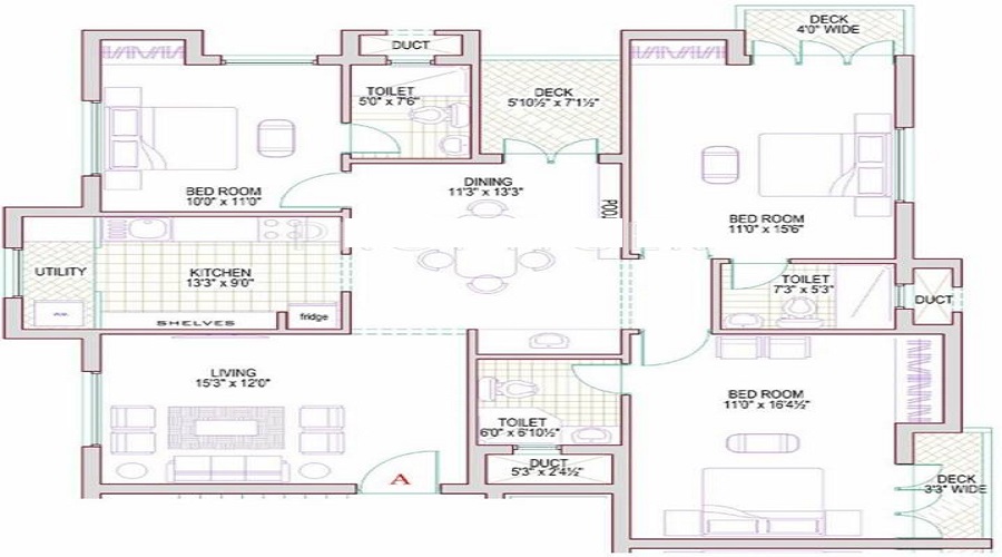 Harmony Mithila Floor Plan