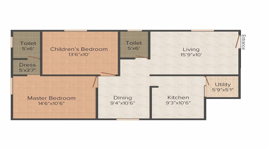 Sree Nivasam 2 Floor Plan