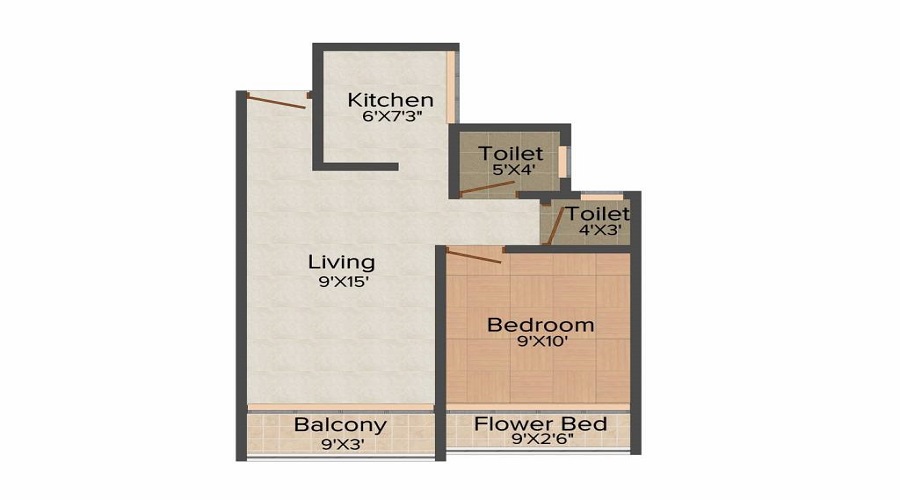 MJR MJR Sunshine Residency Floor Plan
