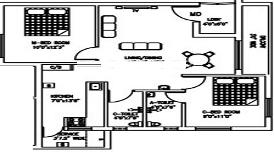 Sree Hasham Floor Plan