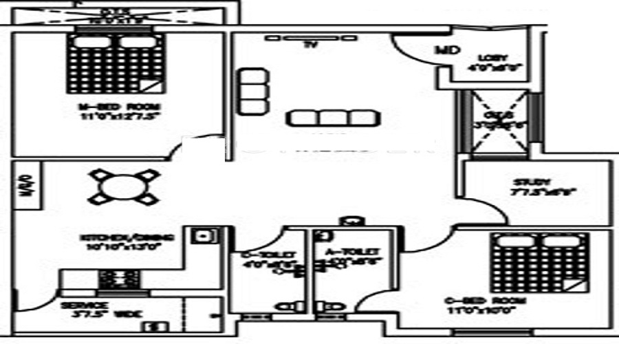 Sree Hasham Floor Plan
