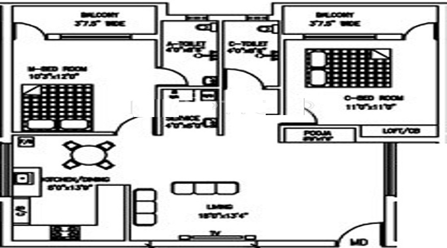 Sree Hasham Floor Plan
